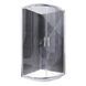 Душова кабіна без піддону KOER SR SC04-100x100x195-TR-01 прозоре скло EASY CLEAN 5мм хром (KR5361) KR5361 фото 1