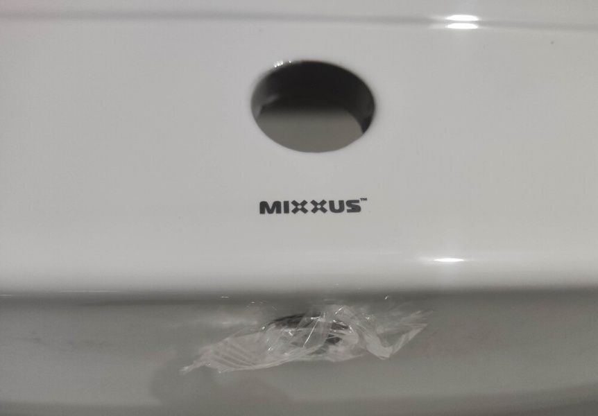 купить Раковина меблева MIXXUS PREMIUM CUBIC-1503 810х460х170mm (отвір під змішувач, перелив) (MP6497) фото