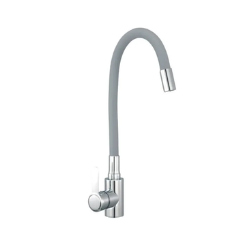 купить Змішувач для кухні з силиконовим. вил. Champion EZA-011 Chrome REFL.GRAY з нерж. сталі (CH6456) фото