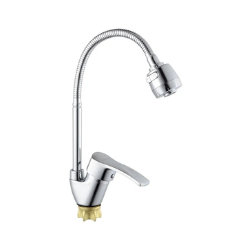 купить Змішувач для кухні з рефлекторним виливом Champion YUB 011-279 (Nut) Reflector (MI6387) фото