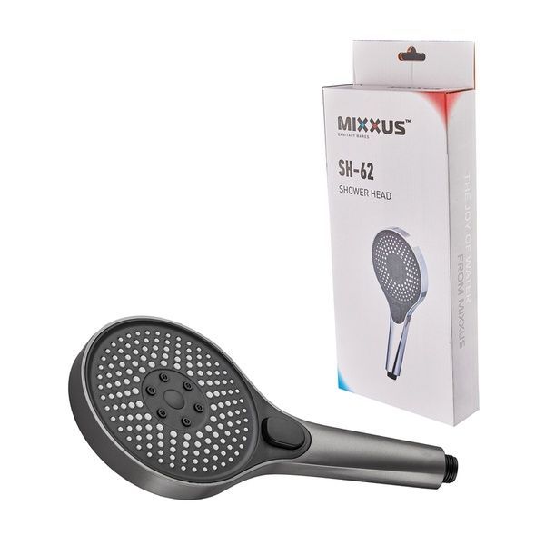 купити Лійка для душу Mixxus SH-62 3 функції (Колір графіт) (MI8300) фото