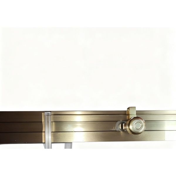 купити Шторки скляні на ванну розсувні KOER SR BS06-120x150-TR-12 прозоре скло EASY CLEAN 6мм матове золото (KR5946) фото