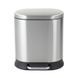 Відро для сміття з плавним закриттям овальне MIXXUS PREMIUM STRONG-TC0120 SS COLOR 20л (колір нержавійка) (MI7081) MI7081 фото 18