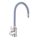 Смеситель для кухни с силиконовым изливом Champion SUS-011 Refl.Gray (нерж. сталь) (CH0333) CH0333 фото 1
