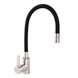 Смеситель для кухни Zerix LR74004-2 с черным гибким изливом (LL1202) LL1202 фото 1