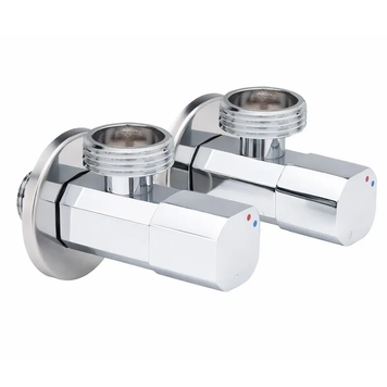 купити Кран кульовий для підключення сантехприладів Sanlux ST-501 - 1/2"x3/4" (SL2929) фото