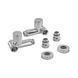 Комплект кранів рушникосушарки кутовий M1/2''xM1/2'' під ТЕН хромований KOER KR.SET.551 (KR5841) KR5841 фото 4
