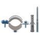 Хомут трубний оцинкований Koer KCB.10.G 3/4" (26-30) сірий (KR2785) KR2785 фото 4