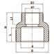 Муфта редукционная ВВ 25x20 PPR Koer K0032.PRO (KP0040) KP0040 фото 3
