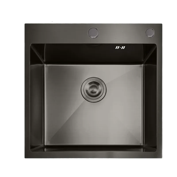 купить Мойка из нерж. стали MIXXUS MH5050 GRAPHITE (3.0/0.8) (Цвет графит) (MX1928) фото
