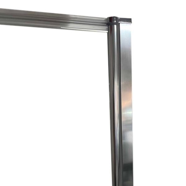 купити Шторки скляні на ванну розпашні KOER SR BS05-90x140-TR-01 прозоре скло EASY CLEAN 6мм хром (KR5372) фото