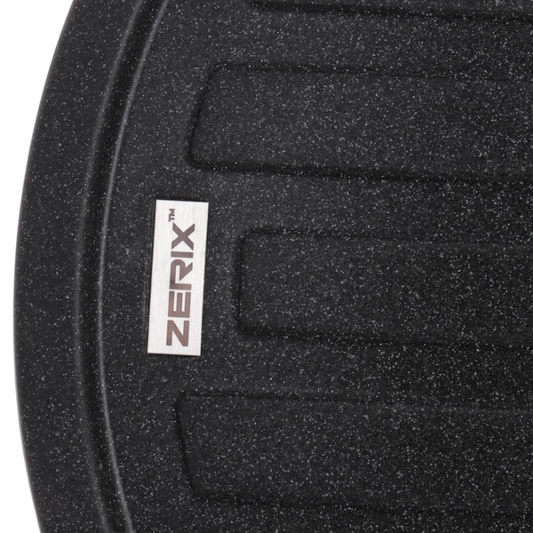 Мийка кухонна ZERIX ZS-7750R-13 Графитная (ZX4561) ZX4561 фото
