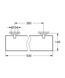 Стеклянная полка в ванную Grohe Essentials New (40799001) 40799001 фото 2