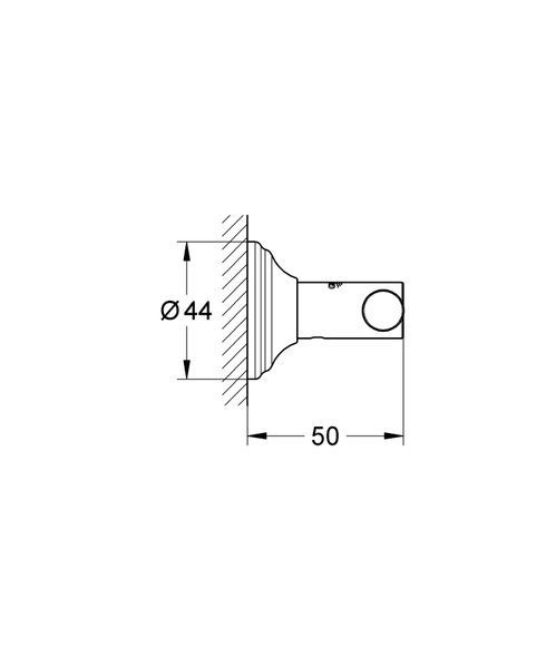 купить Крючок для халата Grohe Essentials Authentic (40656001) фото