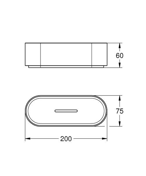 купить Полиця для ванної кімнати Grohe Selection (41037000) фото