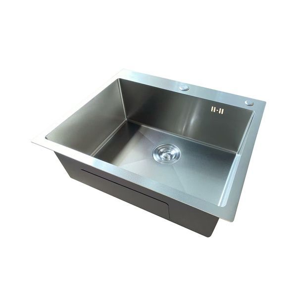 купити Мийка з нерж. сталі MIXXUS MH6050 MICRO DECOR SS COLOR (3.0/0.8) (колір нержавійка) (MI8220) фото