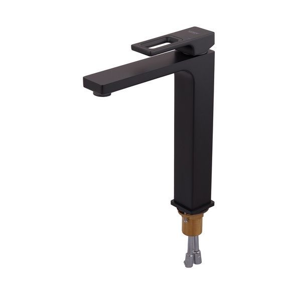 купити Змішувач для умивальника Koer KB-11009-05 високий (Колір чорний) (KR3501) фото