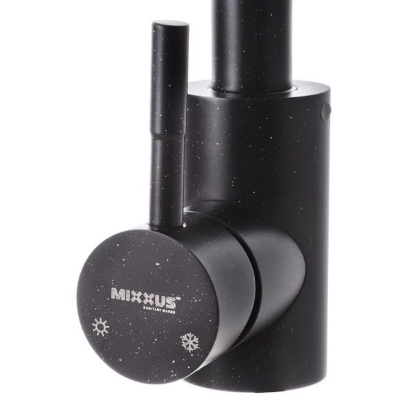 купить Смеситель для кухни MIXXUS SUS-011 BLACK из нерж. стали SUS304 (Цвет черный) (SS0003) фото
