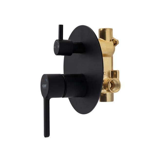 купить Душова система вбудована KOER KB-66029-05, 3 функції (Колір чорний) (KR5492) фото