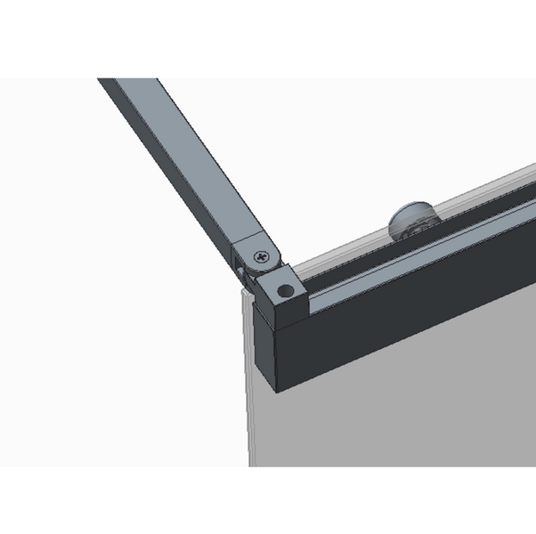 купити Шторки скляні на ванну розсувні KOER SR BS06-120x150-TR-01 прозоре скло EASY CLEAN 6мм хром (KR5945) фото