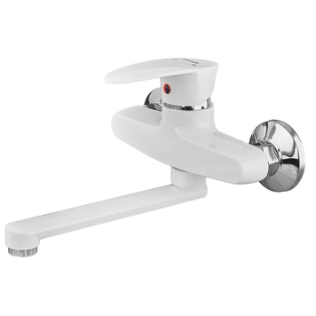 купить Змішувач для кухні настінний PLAMIX CEZAR-005 WHITE (PM0734) фото