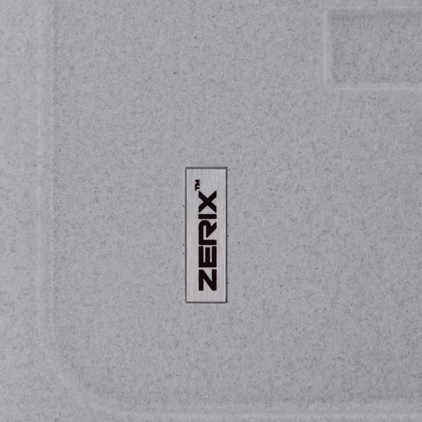 Мийка кухонна ZERIX ZS-6243S-09 Сіра (ZX4575) ZX4575 фото