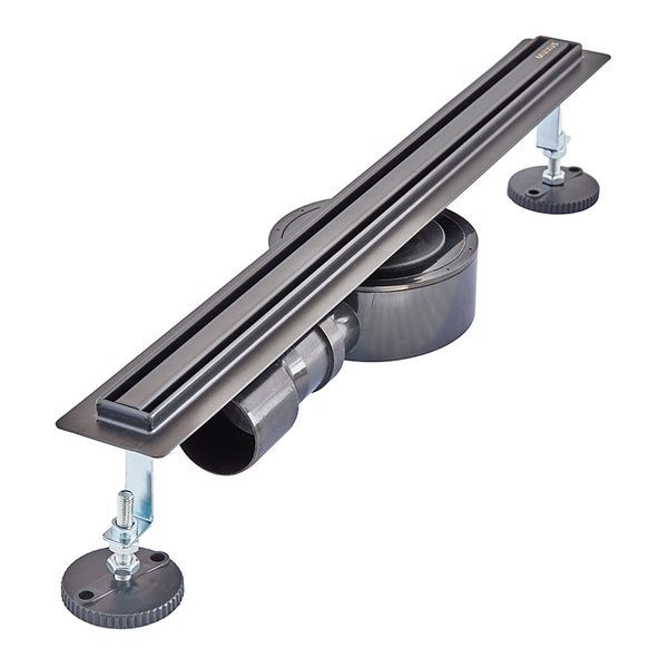 купить Душовий трап MIXXUS DRAIN-05-50-SLIM BLACK з нерж. сталі SUS304 30x500мм (Колір чорний) (MI6168) фото
