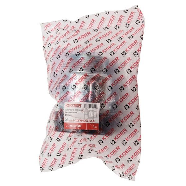 купить Муфта зажимная с наружной резьбой KOER KCI.C16M - 1 1/2"Мx47,9-51,5 (KR5915) фото