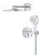 Душова система прихованого монтажу з термостатом Grohe Grohtherm SmartControl (34863000) 34863000 фото 4
