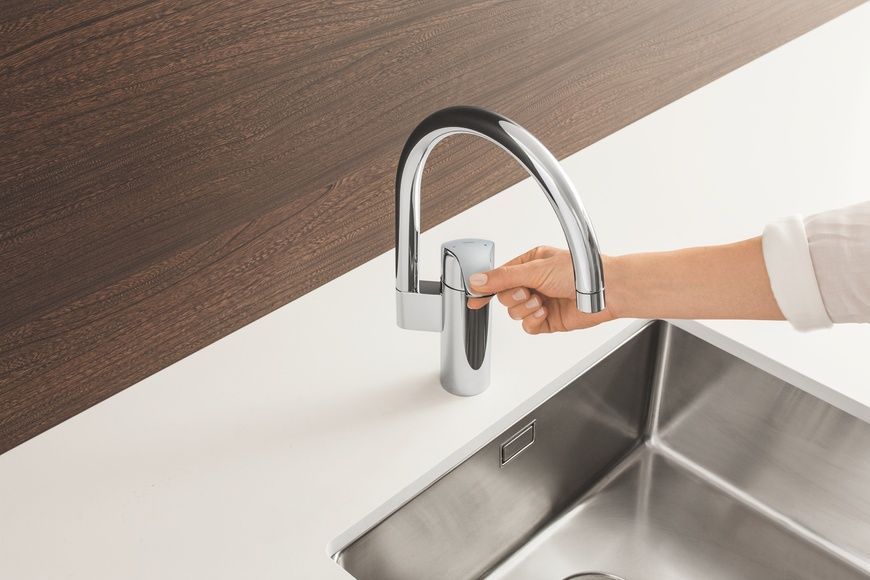 купити Змішувач для кухні Grohe Eurosmart (33202002) фото
