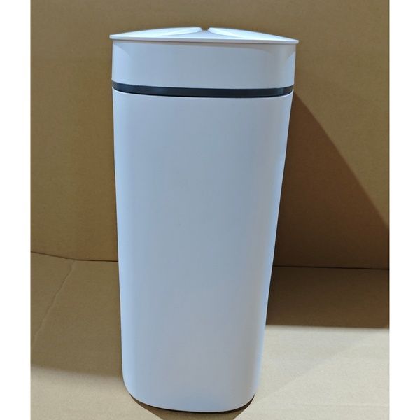 купить Відро для сміття сенсорне овальне MIXXUS FLAT-TC0109 WHITE 9 л (колір білий) (MI7074) фото