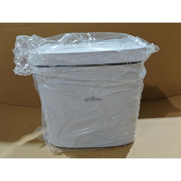 купить Відро для сміття сенсорне овальне MIXXUS FLAT-TC0109 WHITE 9 л (колір білий) (MI7074) фото