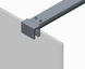 Душова перегородка Koer SR SP01-90x200-TR-01 Walk-In прозоре скло Easy Clean 8мм, хром (KR5392) KR5392 фото 11