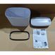 Відро для сміття сенсорне овальне MIXXUS FLAT-TC0109 WHITE 9 л (колір білий) (MI7074) MI7074 фото 4