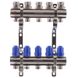 Коллекторный блок с термостатич. клапанами Koer KR.1100-05 1”x5 ways (KR2631) KR2631 фото 1