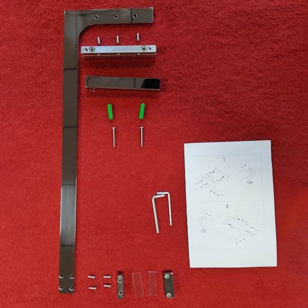 купити Душова перегородка Koer SR SP02-100x200-TR-01 Walk-In прозоре скло Easy Clean 8мм, хром (KR5395) фото
