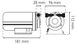Насос підвищення тиску KOER KP.P15-GRS10 (з гайками, кабелем і вилкою) (KP0254) KP0254 фото 4