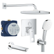 Набір для комплектації вани Grohe Eurocube з Tempesta Cube 250 (UA26417SC0) UA26417SC0 фото 1