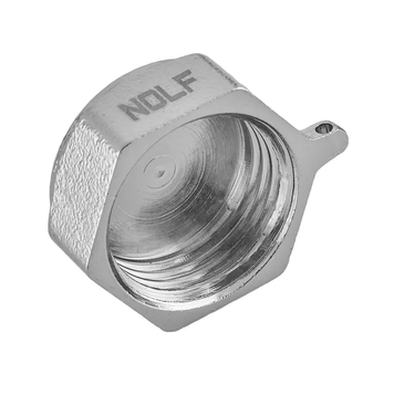 купить Заглушка никелированная NOLF NFC.P06F-N-1/2" F (NF3069) фото