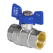 Кран кульовий Koer 3/4" ГГМ (KR.217.B) синій (KR2720) KR2720 фото 1
