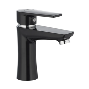 купить Змішувач для умивальника PLAMIX OSCAR-001 BLACK (без підведення) (Колір чорний) (PM0024) фото