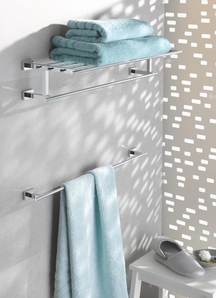 купить Полиця для рушників у ванну Grohe Essentials Cube New (40512001) фото