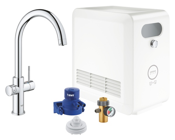 Система фильтров для питьевой воды со смесителем Grohe Blue Pro Connected (31323002) 31323002 фото