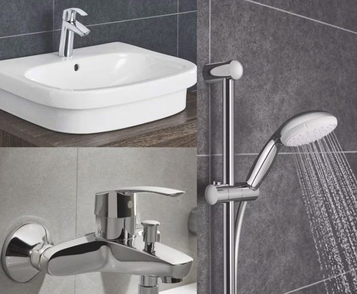 купить Набор смесителей Grohe Eurosmart M-Size для ванной (123246M) фото