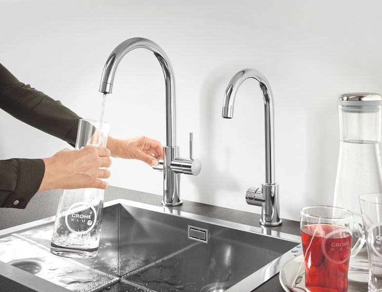 купити Система фільтрів для питної води зі змішувачем Grohe Blue Pro Connected (31323002) фото