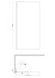 Душова перегородка Koer SR SP02-100x200-TR-12 Walk-In проз.скло Easy Clean 8мм, матове золото (KR5396) KR5396 фото 3