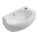 Раковина підвісна MIXXUS PREMIUM DIVERSE-1201-L 400х215х140mm (отвір під змішувач, перелив) (MP6507) MP6507 фото 1