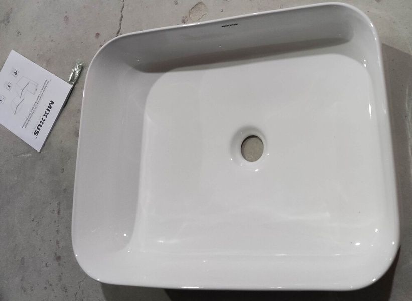 купити Раковина накладна Mixxus Premium DIVERSE-0110 500х390х130mm (MP6516) фото