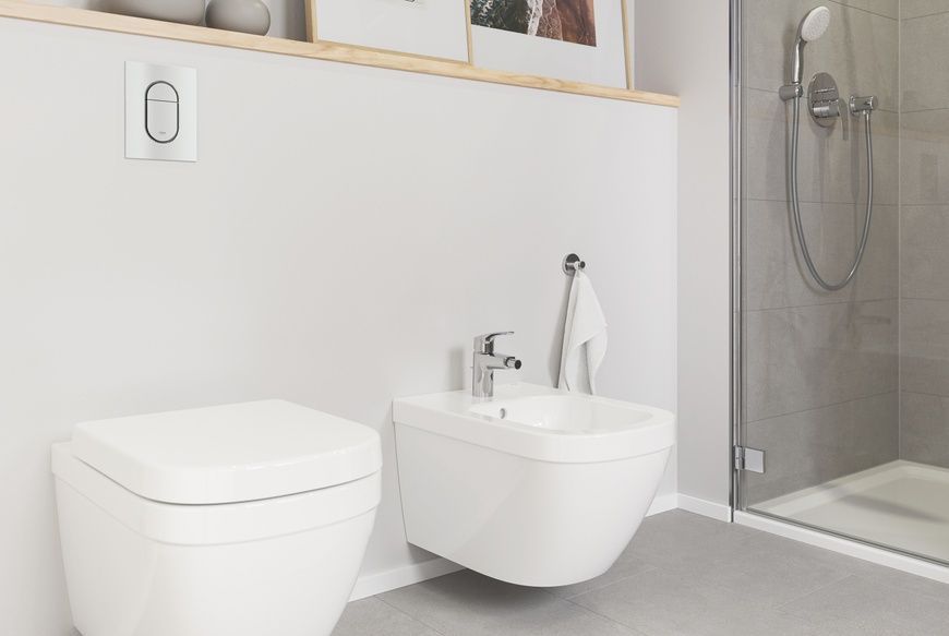 купити Змішувач прихованого монтажу на 2 споживача Grohe Eurosmart New (24043003) фото