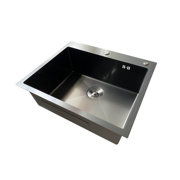 купить Мойка из нерж. стали MIXXUS MH5843 MICRO DECOR GRAPHITE (3.0/0.8) (Цвет графит) (MI8217) фото